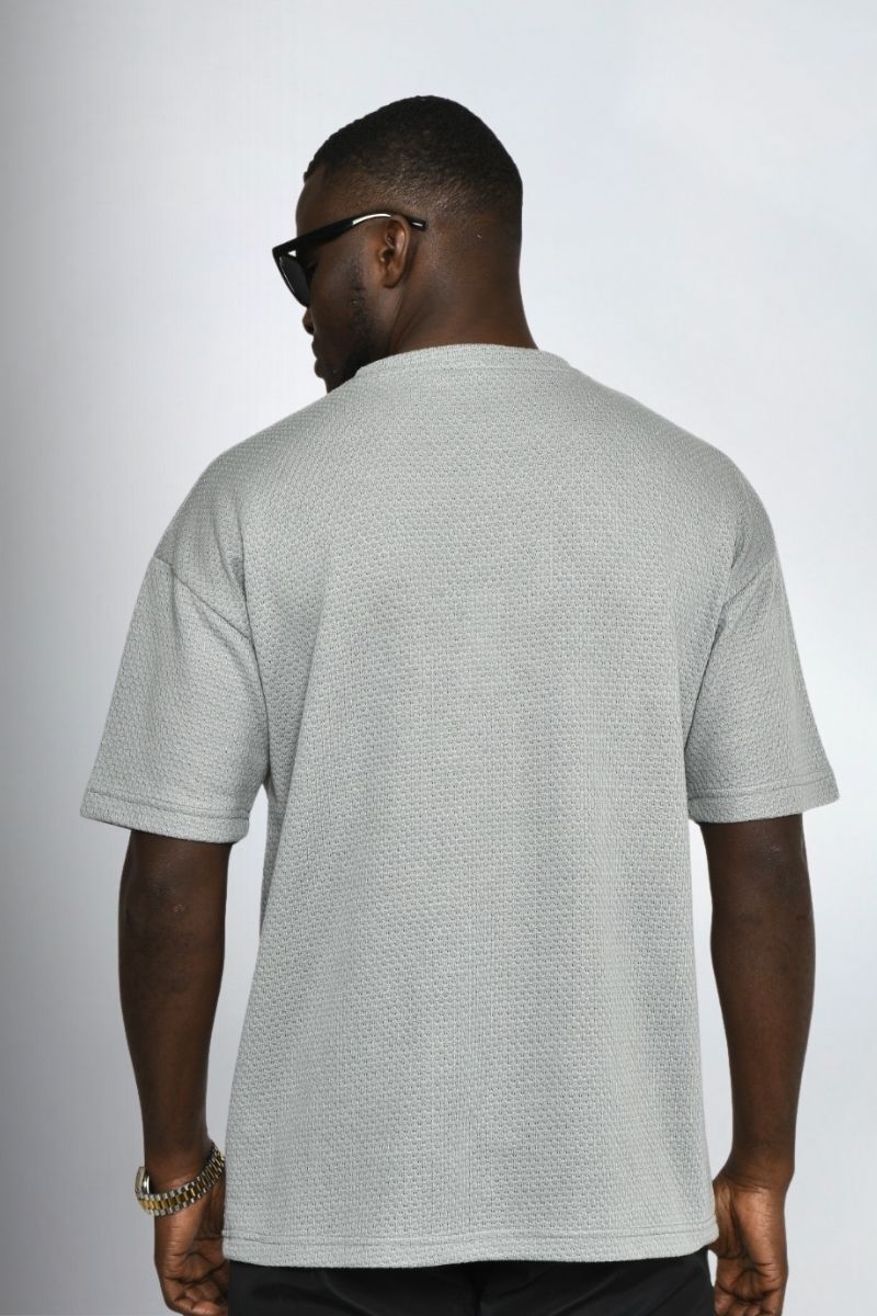 Füme Oversize Erkek T-shirt 10423 - 4