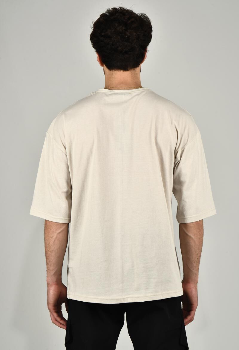 Taş Game Zone Baskılı Oversize T-shirt - 5